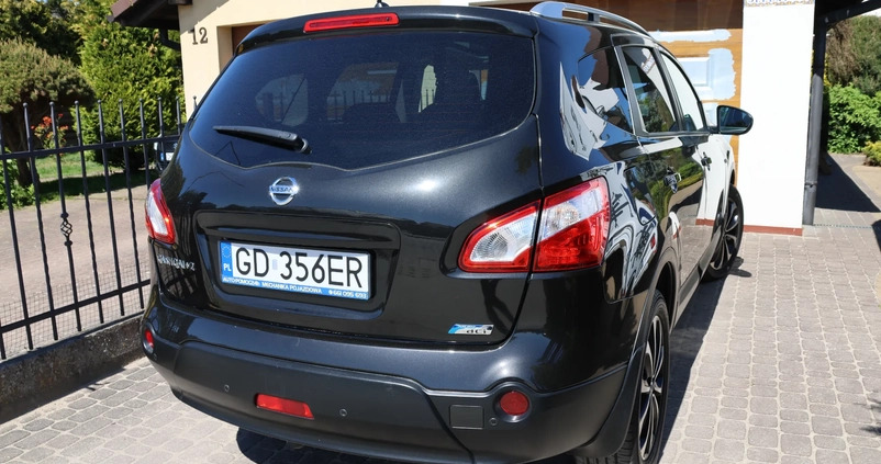 Nissan Qashqai+2 cena 41700 przebieg: 157000, rok produkcji 2012 z Gdańsk małe 211